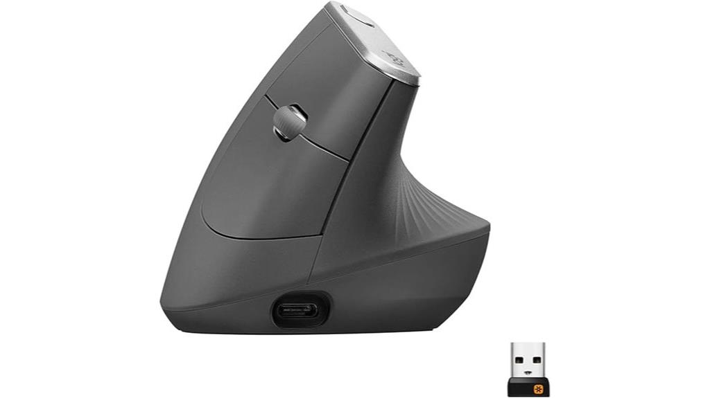 ergonomic wireless computer mouse