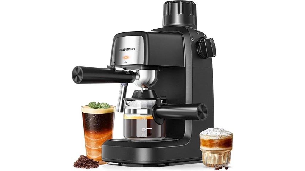 espresso machine with frother