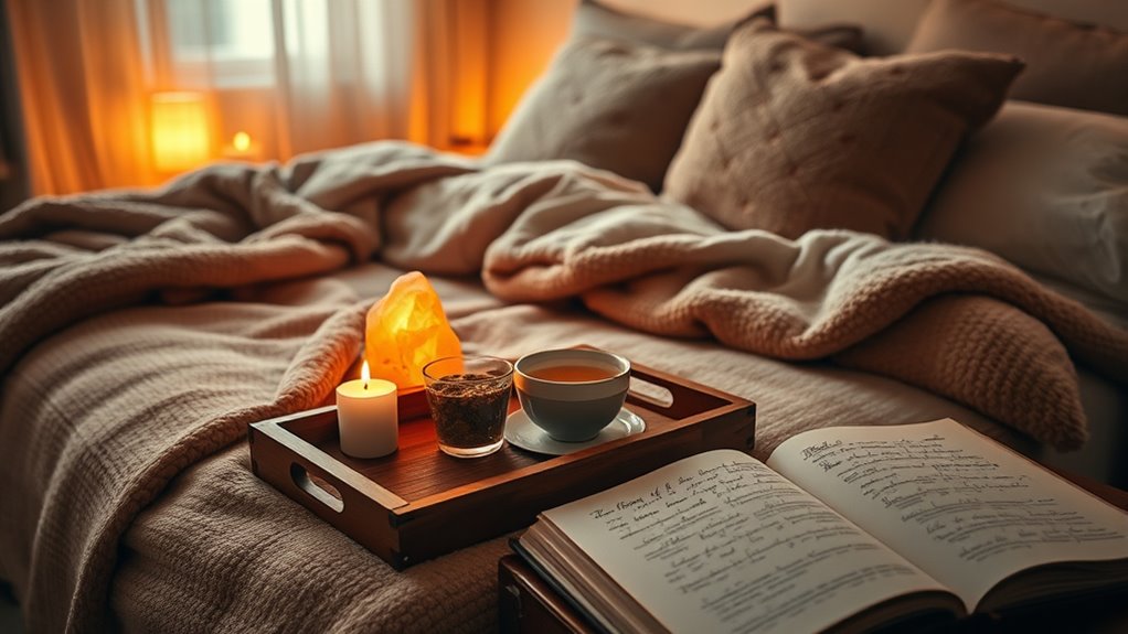 evening relaxation and self care