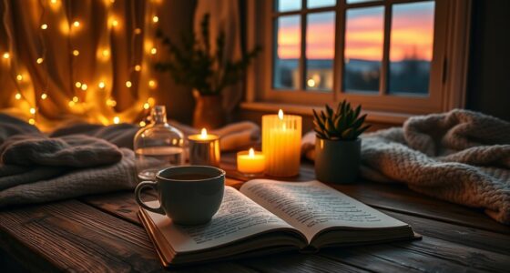 evening relaxation and unwinding