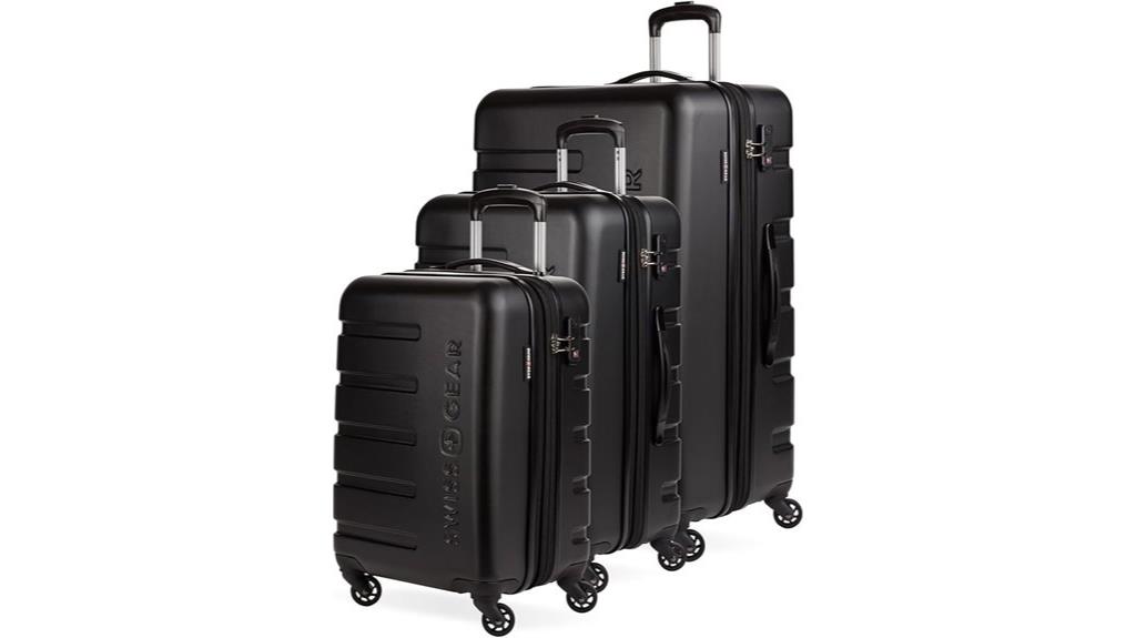 expandable hardside spinner luggage