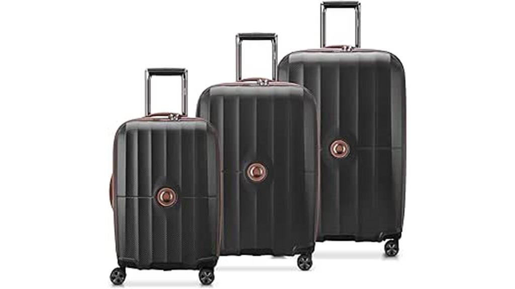 expandable paris luggage set