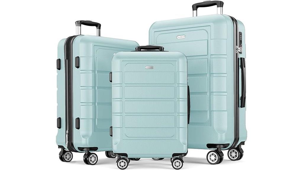 expandable tsa double wheels