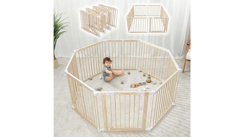 extendable baby gate playpen