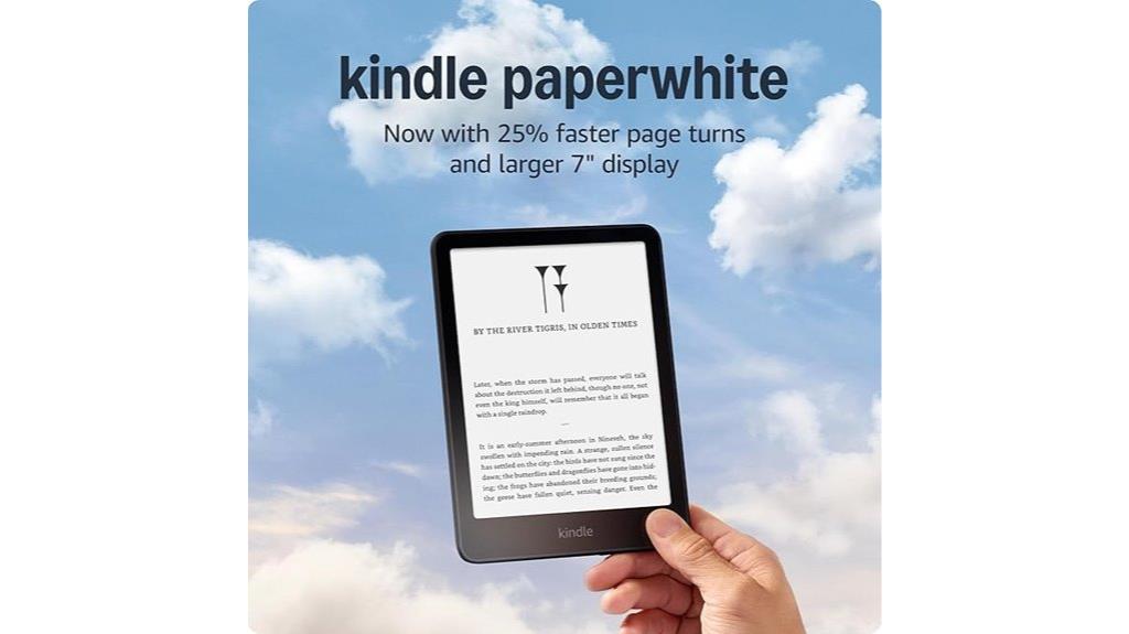 fastest kindle 7 glare