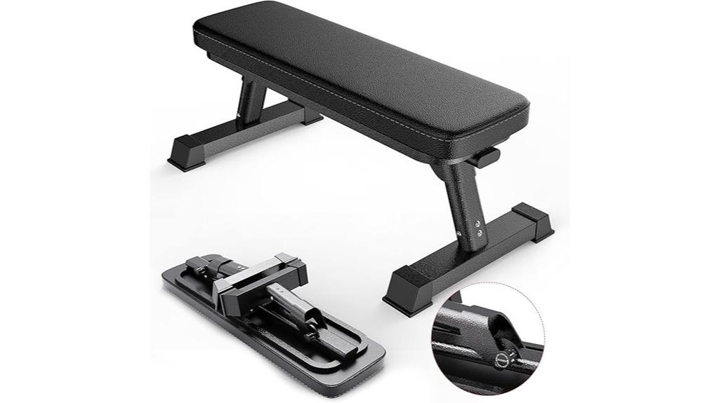 foldable flat bench