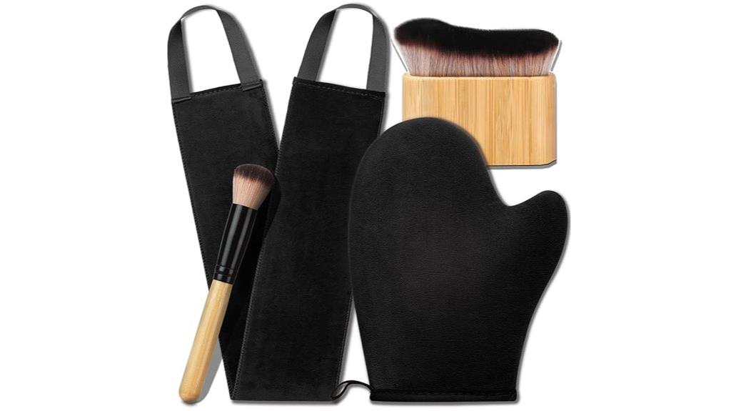 four pack tanning mitts