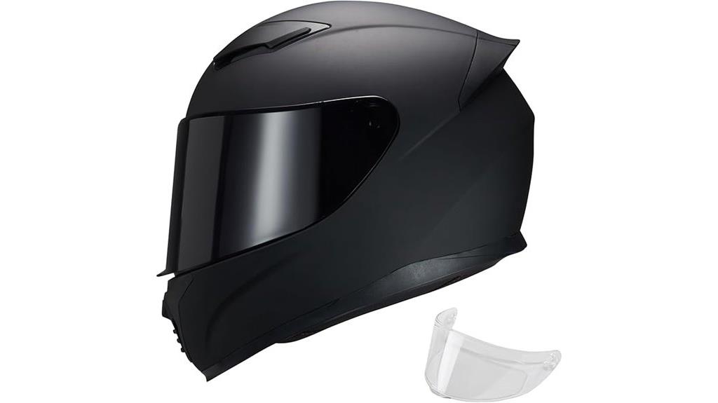 full face motorcycle helmet