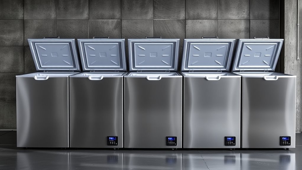 garage freezer selection tips