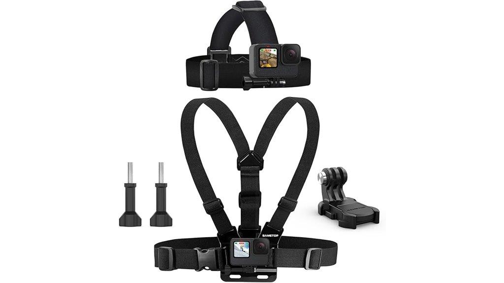 gopro head chest mounts
