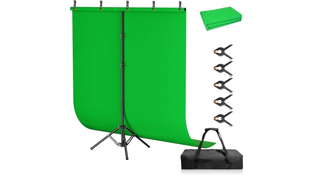 green screen kit accessories