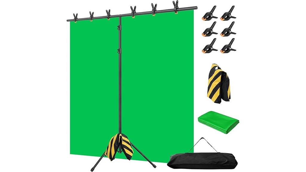 green screen photography kit