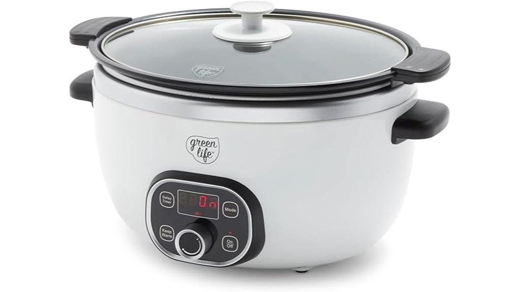 greenlife 6qt ceramic cooker