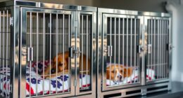 heavy duty crate with divider