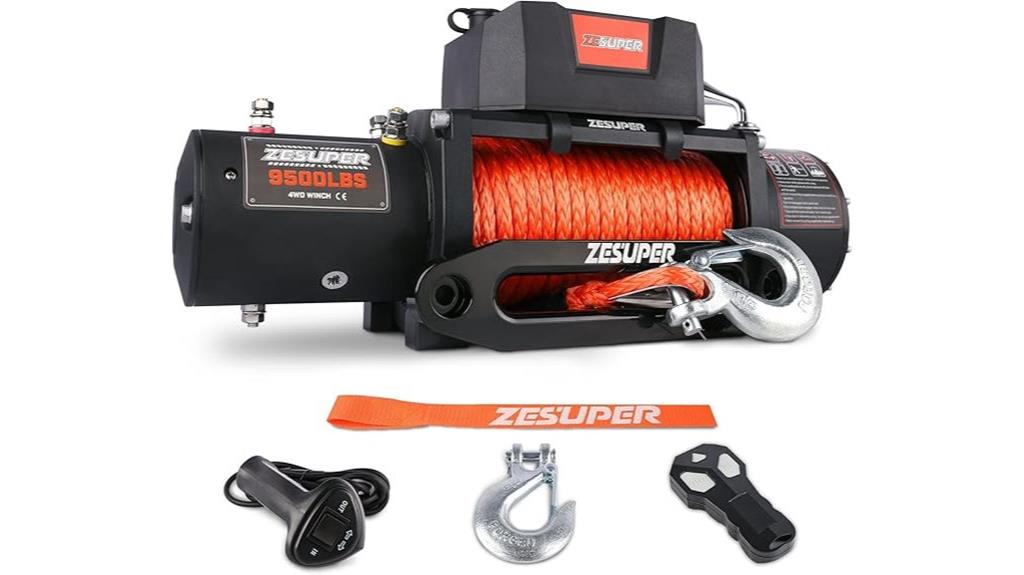 heavy duty electric winch