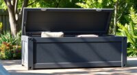 heavy duty outdoor deck storage