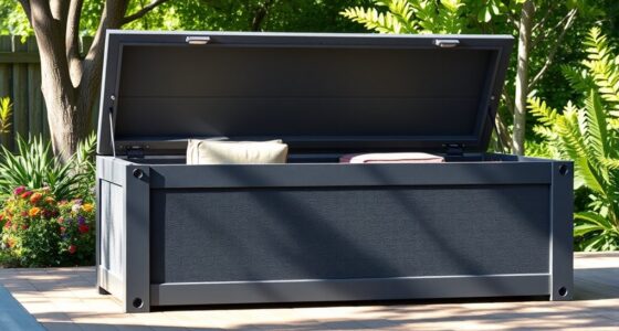 heavy duty outdoor deck storage