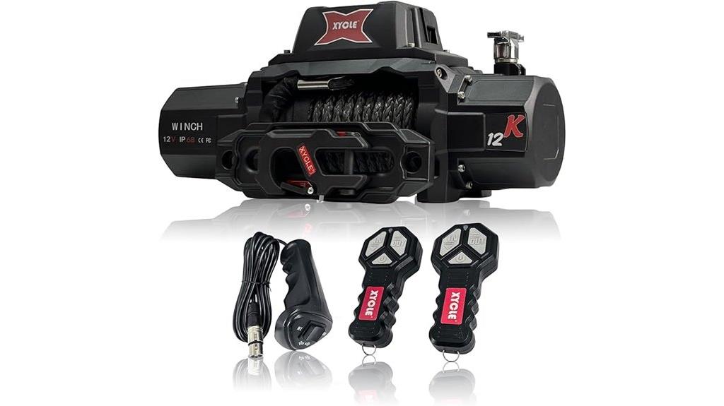 heavy duty wireless winch