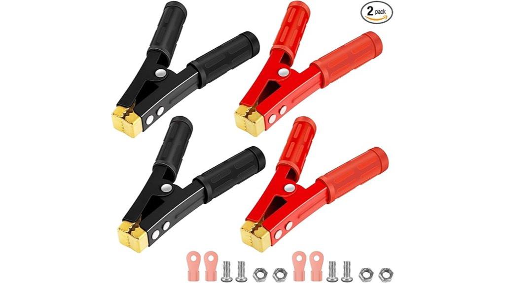 high amperage battery clamps