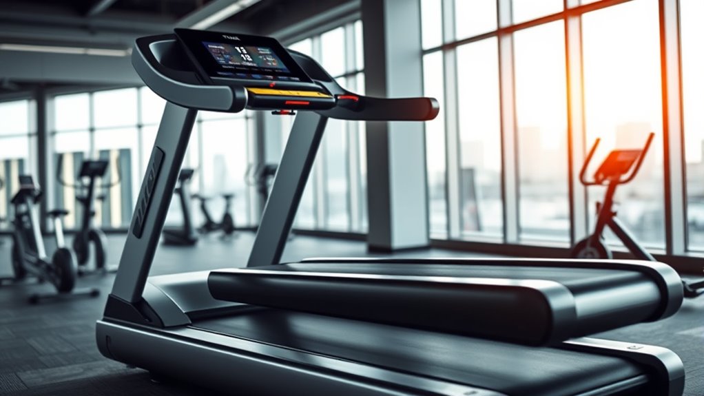 high end treadmill features