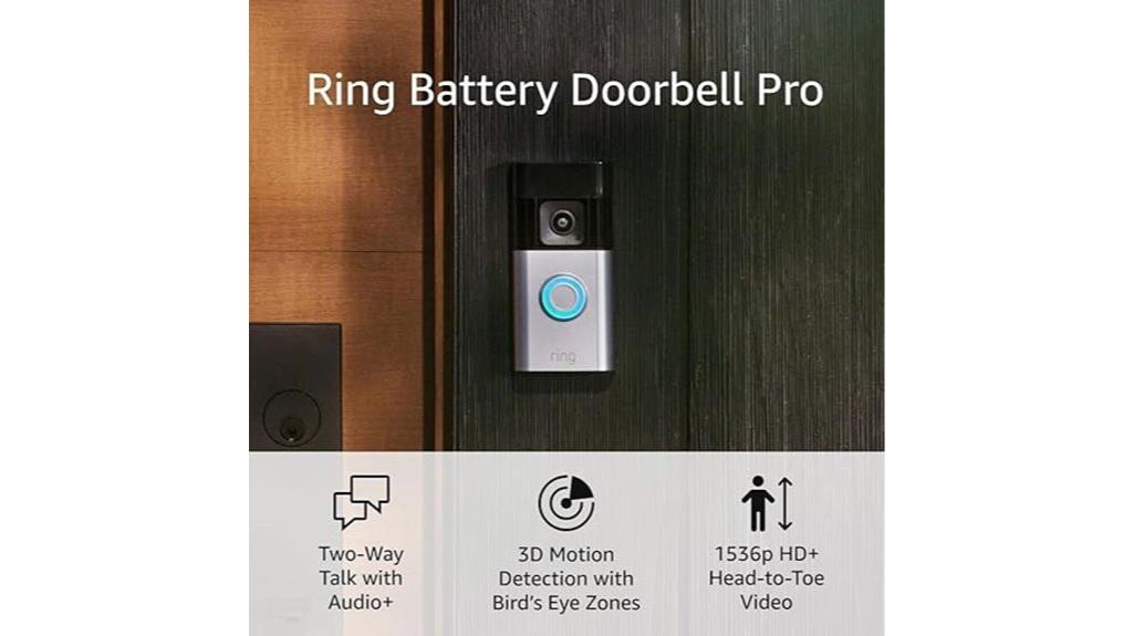 high resolution video doorbell