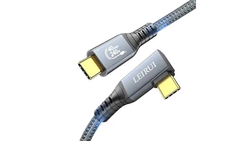 high speed thunderbolt 4 cable