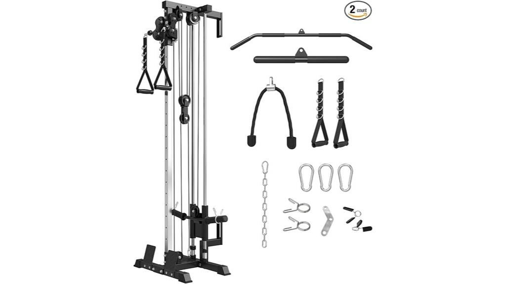 home gym cable station