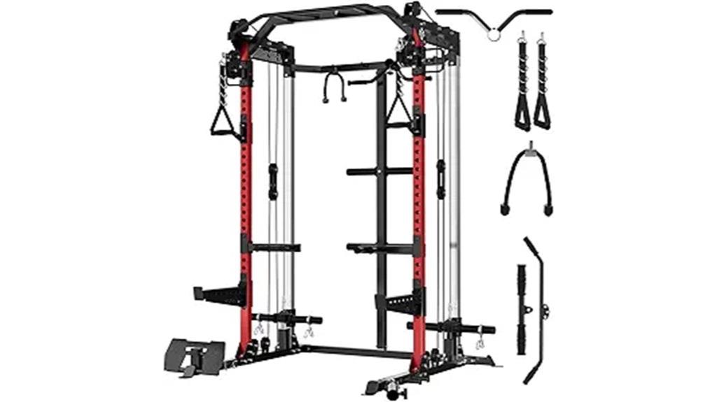 home gym power cage