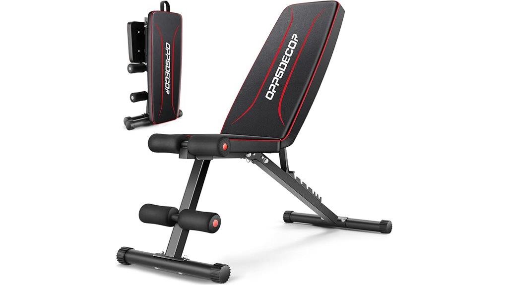 home gym weight bench