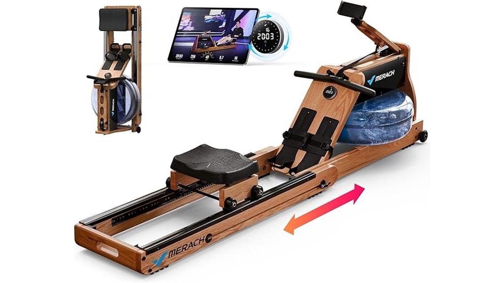 home water rowing machine