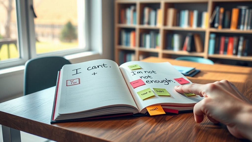 identify negative thought patterns