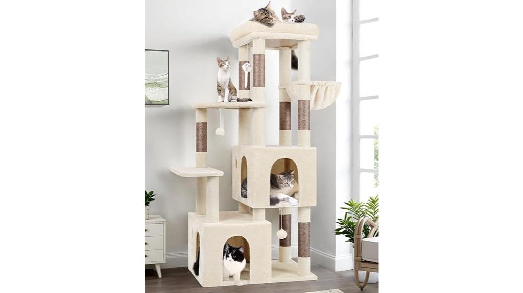 indoor cat tower