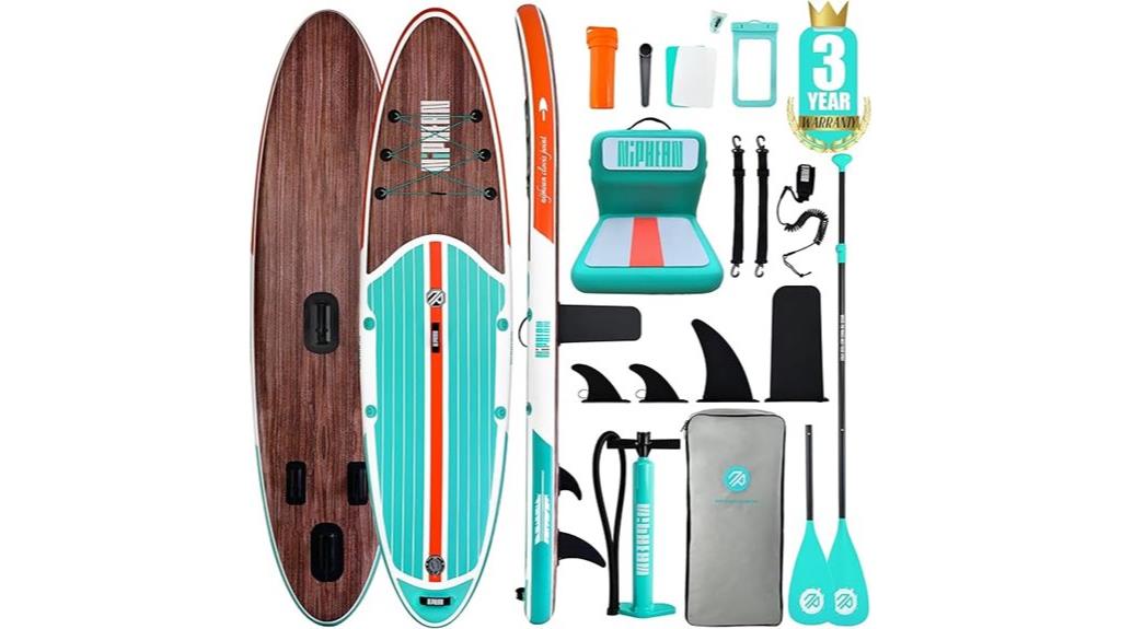 inflatable paddle board