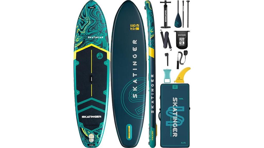 inflatable stable paddleboard