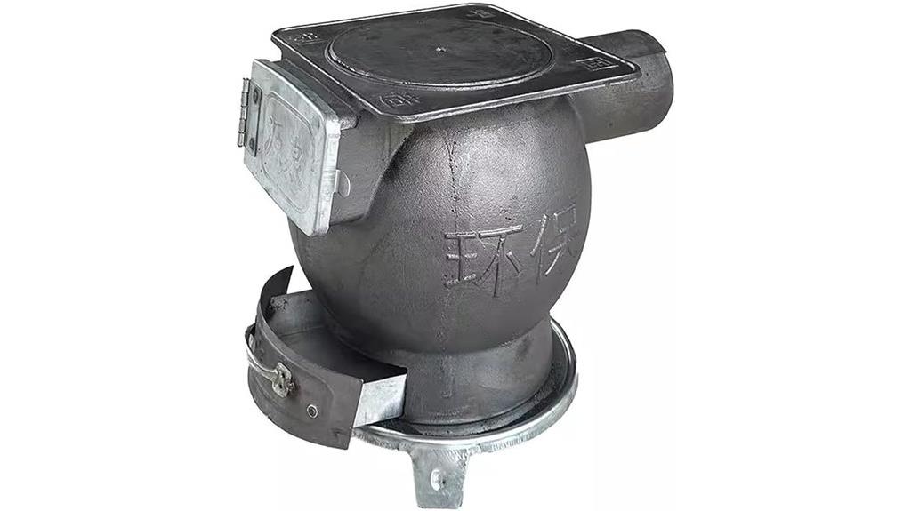 iron stove for camping