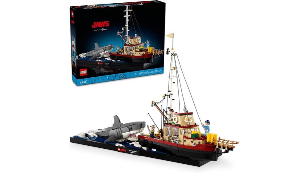 jaws lego diorama set