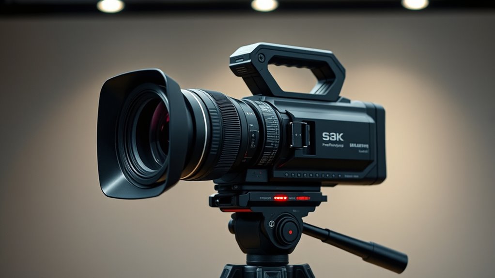 key professional camcorder features