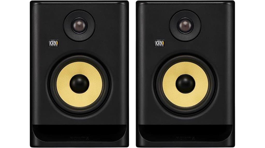 krk rp5g5 studio monitors