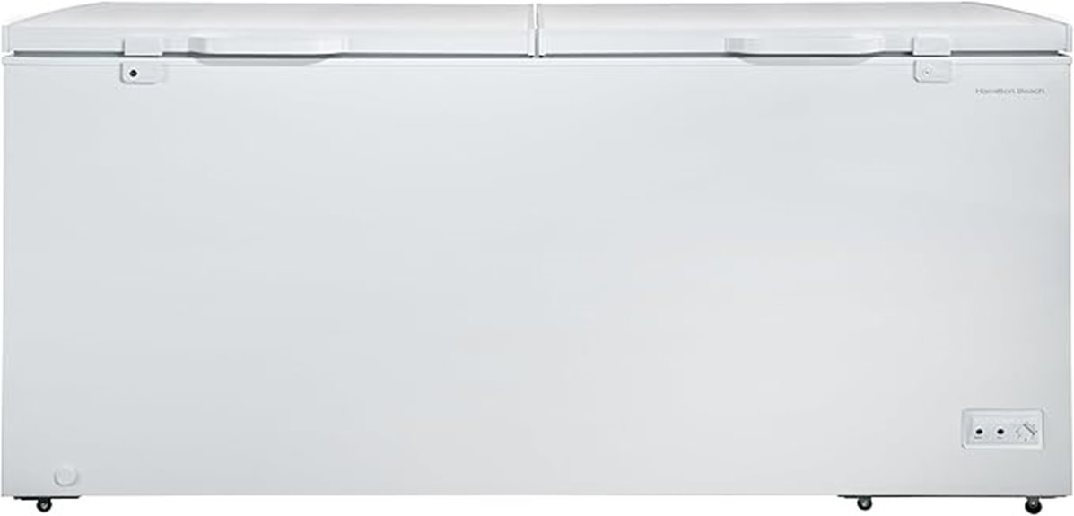 large capacity chest freezer