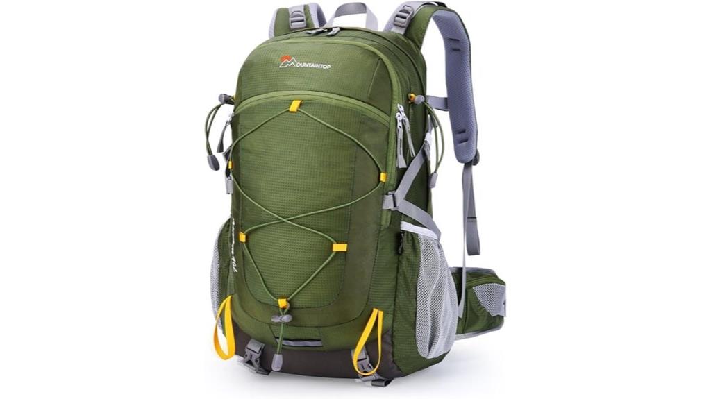 large capacity hiking backpack