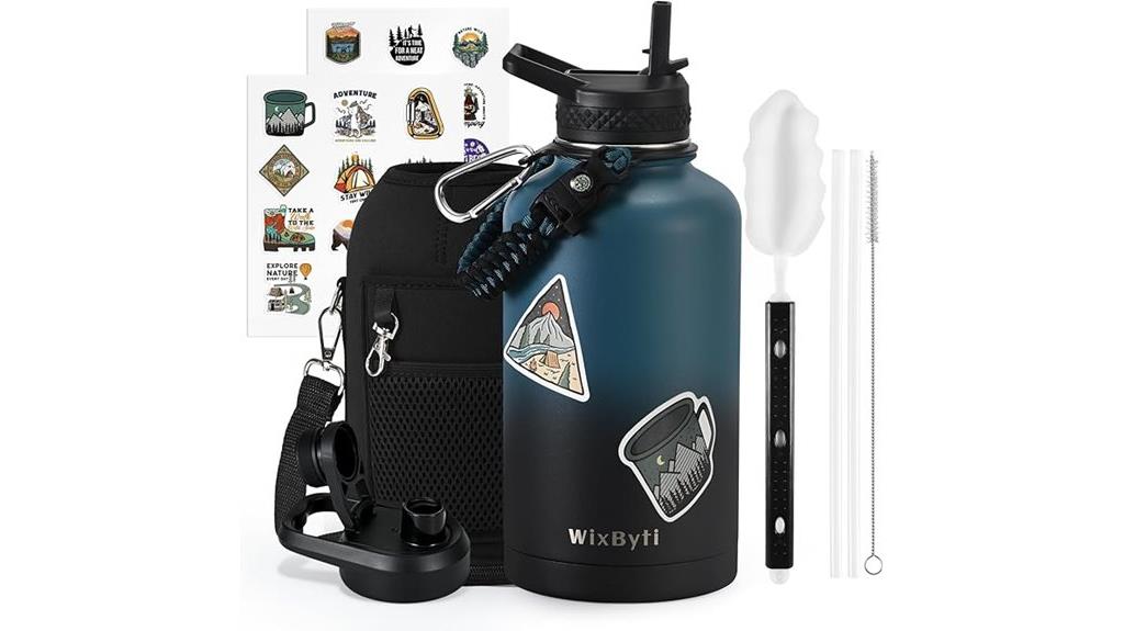 large cold water bottle