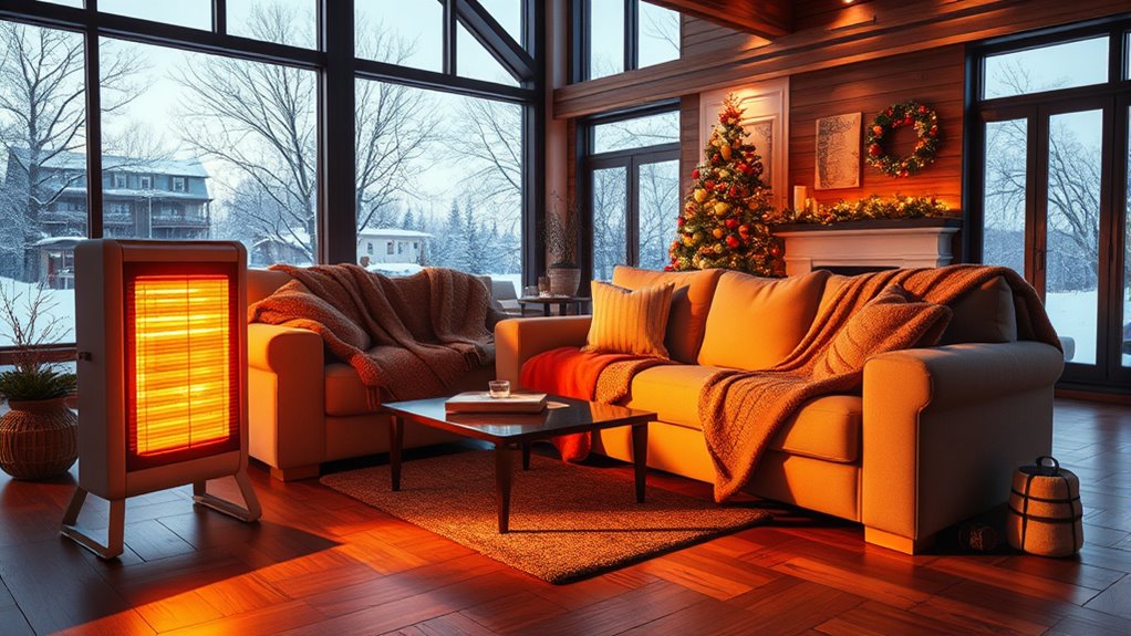 large room heating options