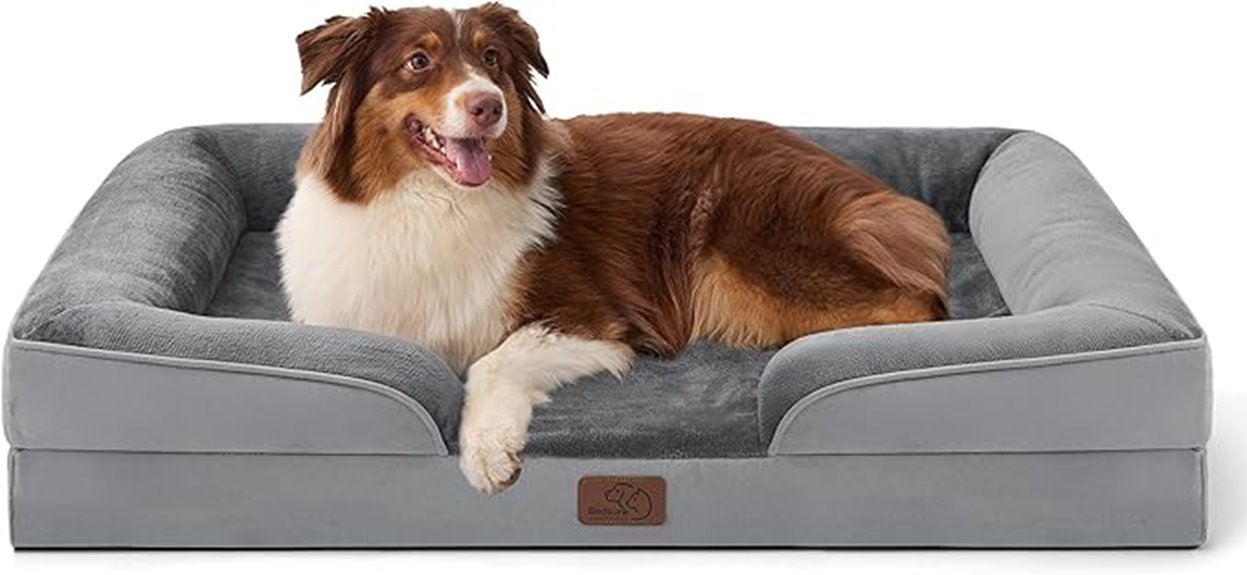 large washable orthopedic bed