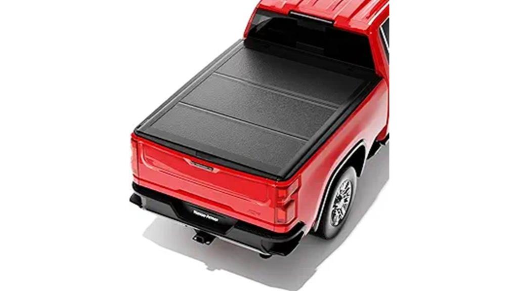 low profile tri fold cover