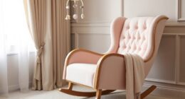 luxurious nursery rocking chairs