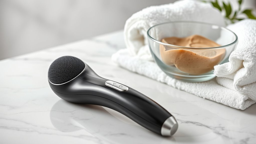 luxury at home facial cleansing