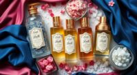 luxury bath oil sets