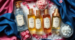 luxury bath oil sets