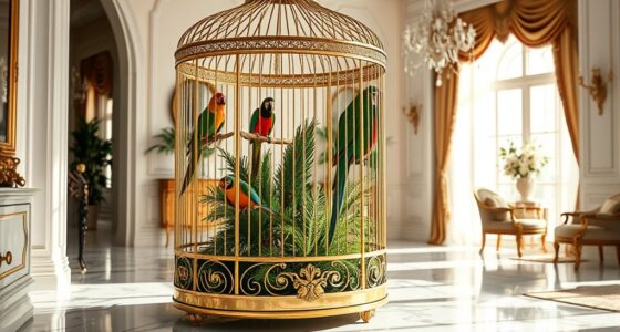 luxury bird cage selection