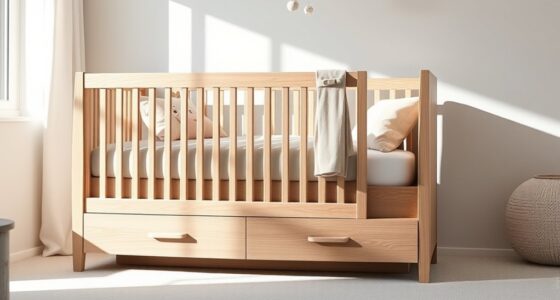 luxury convertible baby cribs